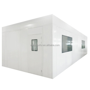 Plc נייד מבוקר plc עיצוב מערכת מיזוג אוויר קלאסי 10000 iso <span class=keywords><strong>7</strong></span> חדר ניקיון מודולרי לסדנת מעגלים - Product Image 3