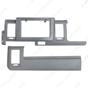 กรอบวิทยุติดรถยนต์แบบ 2Din สำหรับ Toyota Hiace (พวงมาลัยขวา) หน้าจอขนาดใหญ่ 10.1 นิ้ว เครื่องเล่น CD/DVD <span class=keywords><strong>ช</strong></span>ุดติดตั้งบนแผงหน้าปัด - Product Image 1