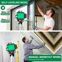 Niveau Laser Vert 4D 16 Lignes Multifonctionnel Grade DIY 360, Livraison Directe, ENTREPÔT LOCAL UE