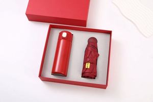 Ensemble d'entreprise optionnel : Tasse de bureau isotherme en acier inoxydable avec couvercle pop-up et parapluie pliant anti-UV UPF50+, personnalisable avec logo et emballage - Product Image 4