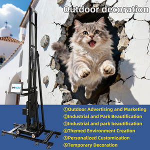 Impresoras de <span class=keywords><strong>Pared</strong></span> Digitales, Impresora UV Vertical, Máquina de Impresión Vertical en Paredes, Impresora 3D para Paredes - Product Image 4