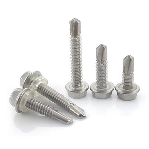 Hexagonal Flange Self Drilling Screw M5.5 410 Stainless Steel With Washer Metric DIN7504 K Corrosion Resistance Grade A - Product Image 2