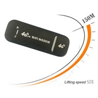 Tendance Portable LTE WiFi Routeur USB Modem Dongle 4G Carte SIM 150 Mbs Carte réseau sans fil Pocket Hotspot Dongle 4G Wifi Modem