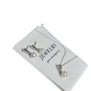 Conjunto de Perlas de Agua Dulce de 7-8 mm de Zhizhen, Plata de Ley S925 con Aretes de Perlas, Estilo Real - Product Image 5