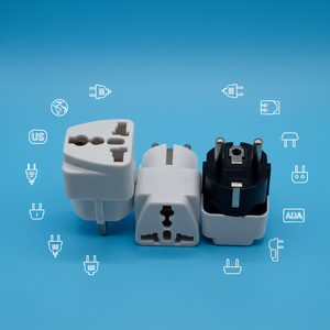 Adaptateur de prise universelle pour voyage international, multiprise avancée 16A 250V 3500W haute puissance, ignifuge en <span class=keywords><strong>PC</strong></span> - Product Image 1