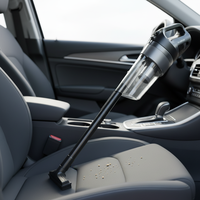 SHIMONO Şık ve Güçlü Mini Pil İle Çalışan Otomatik Kablosuz Elektrikli Süpürge Şarj Edilebilir Süpürgeler Araba Kullanımı İçin