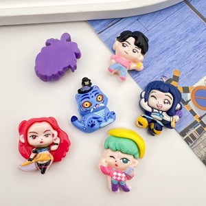 Charm in Resina K-Pop Demon Hunters, Decorazioni Anime Cartoon Fai-da-Te per Cover Telefoni e <span class=keywords><strong>Scarpe</strong></span> - Product Image 3