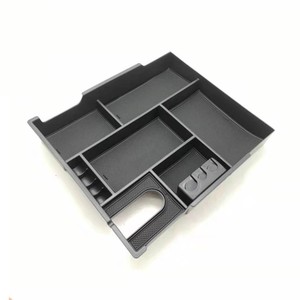 Toyota Tundra Center Console Storage Box Plastic Organizer 4-7 Compartments Modern Design <b>Car</b> <b>Interior</b> Accessory - Product Image 2