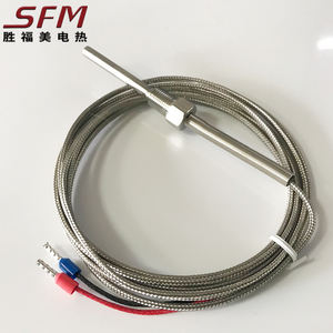 <span class=keywords><strong>Thermocouple</strong></span> à vis de <span class=keywords><strong>type</strong></span> K SFM M6* 1 avec fil en fibre de verre - Product Image 4