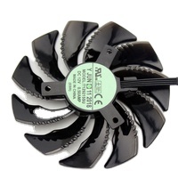 Ventilador de Refrigeración de 88MM T129215SU para Tarjetas de Video <span class=keywords><strong>GIGABYTE</strong></span> GTX 1070 AORUS GTX 1070 RX <span class=keywords><strong>570</strong></span> 580 RX570 RX580, Ventilador PLD09210S12HH - Product Image 2