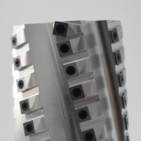 Tête de coupe hélicoïdale indexable, fraise spirale pour le travail du bois avec inserts en carbure remplaçables