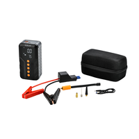 Compresseur d'air multifonction portable 4x2500mAh ABS 120W pour voiture, démarreur de secours, écran LED, gonfleur de pneus sans fil, batterie externe