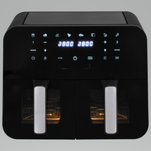Friteuse à air double pot sans huile 9L à écran tactile électromécanique intelligent de grande capacité - Product Image 5