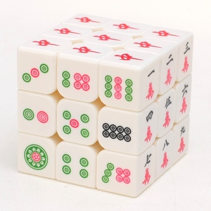 Bán Buôn Trung Quốc Văn Hóa Tinh Hoa Mahjong Tốc Độ Mịn 3D Ma Thuật Câu Đố Quảng Cáo <span class=keywords><strong>Cube</strong></span> Đồ Chơi Cho Người Lớn Thả Kỹ Thuật Số Cubes - Product Image 2