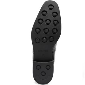 Chaussures Derby en cuir pour hommes à bout large, en cuir de vachette véritable et cuir verni, style britannique, pour pieds larges - Product Image 3