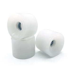 Ruedas de Skateboard de PU <span class=keywords><strong>Guanchen</strong></span> de Color Sólido, Populares, Personalizadas al por Mayor, Impermeables, de 4 Ruedas, 65x50mm, para Jóvenes - Product Image 1