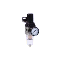 Régulateur de filtre pneumatique personnalisable Afr-2000 séparateur huile-eau filtre régulateur de pression d'air avec jauge et filtre