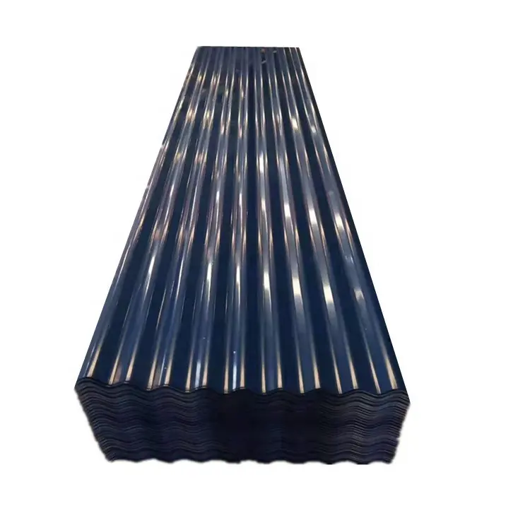 Hete Verkoop 0.9Mm Dikke Sgcc Dx52d Kleur Gecoate Gegalvaniseerde Golfplaten Voor Bouwmaterialen