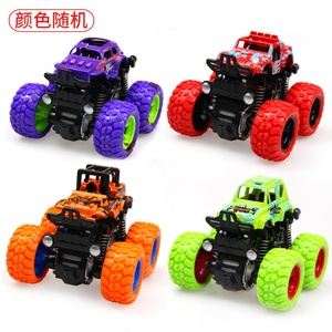 Coche de juguete de inercia 4x4 al por mayor para niños, vehículo de plástico todoterreno para acrobacias, coche de juguete de fricción para niños - Product Image 5