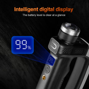 Lampe torche de travail et de camping WOSEN, double aimant, multifonction, zoomable, rechargeable, avec lumière latérale infrarouge, étanche - Product Image 5