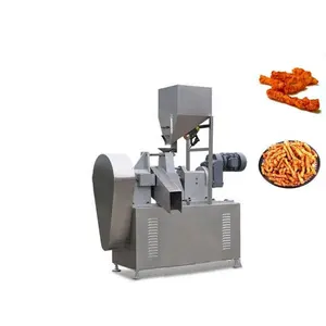 Günstige Verarbeitung linie Fried Cheetos Crunchy Niknaks Snacks Food Kurkure Stick Making Machine