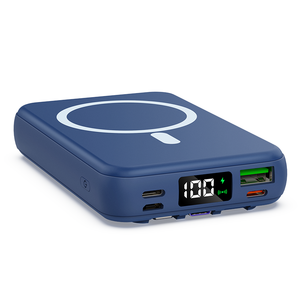 Batterie externe 10000mAh 20000mAh 22.5W PD à charge rapide, batterie Li-polymère avec double USB Type C et câble de données - Product Image 6