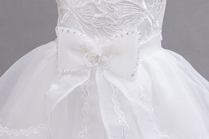 Vestido de noche de malla irregular para niñas, vestido de princesa para actuaciones de piano, disfraz de Navidad, disfraz de festival - Product Image 6