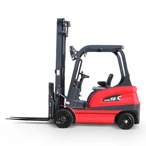 Forklift listrik Cina kualitas tinggi 1.2 Ton 1.6 Ton 2 Ton Forklift listrik Mini empat roda