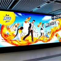 Écran Led étanche personnalisé P2 extérieur 2.5ft X 9ft vente en gros d'affichages géants de fond de scène