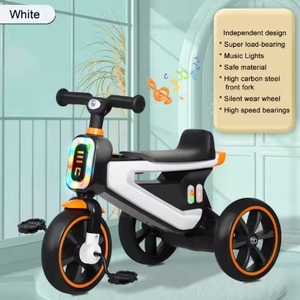 Triciclo per Bambini da 2-5 Anni, Bicicletta in Plastica con Musica <span class=keywords><strong>e</strong></span> Luci - Product Image 6