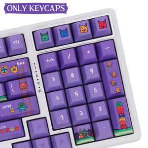Teclas Personalizadas de Monstruo en Verde y Morado, Perfil Cherry para Teclado Mecánico Cherry <span class=keywords><strong>MX</strong></span> 60%, 151 Teclas, Espacio 7U - Product Image 6