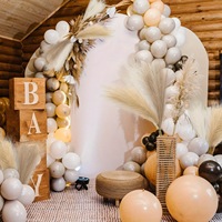Herbe de la pampa à tige unique de 50 cm - Fleur artificielle en faux roseau |   Décoration de mariage à domicile, vente en gros