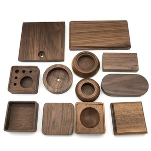 Gỗ Óc Chó <span class=keywords><strong>CNC</strong></span> tùy chỉnh máy tiện và phay các bộ phận chuyên gia cắt gỗ với cơ sở hiển thị bao gồm gia công <span class=keywords><strong>CNC</strong></span> - Product Image 3