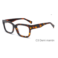 Montures de lunettes optiques de prescription M004 en acétate de qualité supérieure, monture intégrale, plaque solide, pour hommes et femmes, multicolores, vente en gros, pas cher, haute qualité