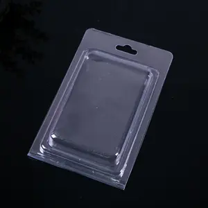 Bandeja de plástico transparente, embalaje barato de concha de ampolla