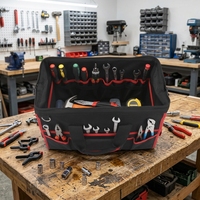 Sac de transport robuste en tissu Oxford avec fermeture éclair, multi-poches, écologique, portable, taille personnalisable, fourni par l'usine