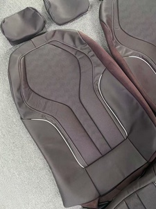 Coprisedili di Alta Qualità per <span class=keywords><strong>BMW</strong></span> Serie 7 F01 e F02 Sostituiti con Pelle Nappa Nera Vendita all'Ingrosso di Fabbrica - Product Image 2