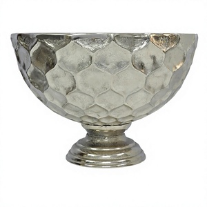 Enfriador de Vino Estilo Francés, Cubitera con Pedestal para Bar o Restaurante, Acabado Plateado, para Champán, Fiestas y Días Festivos - Product Image 1