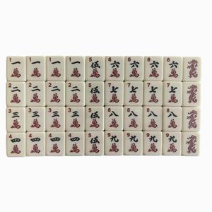 Jeu de Mahjong Américain, 166 Pièces en Mélamine de 36 mm, Taille Moyenne-Grande, Pièces de Jeu de Mahjong d'Exportation - Product Image 4