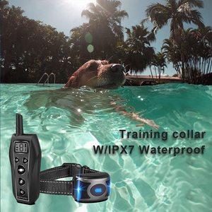 Collar de entrenamiento de ladridos eléctrico para perros, dispositivo antiladridos, resistente al agua, con vibración y pitido, recargable, de 7 niveles - Product Image 5