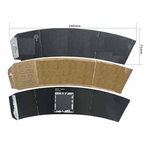 Manicotti Personalizzati per Bicchieri di Carta Usa e Getta per Bevande Calde e Fredde, Caffè, Latte, Tè, in Cartone Bianco, Carta Kraft e Carta Ondulata - Product Image 6