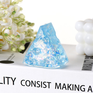 CHENXI Hot Selling Cheese Squishy Toys Mini Triangle Cheese Stress Relief Maltose <b>Squeeze</b> <b>Ball</b> Sensory Toys - Product Image 4
