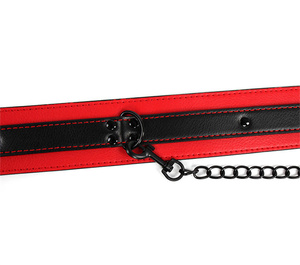 Bdsm Club Party Slave PU cuero perro cuello Bondage Cosplay Collar - Product Image 5
