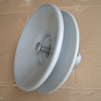 Isolateur de suspension en porcelaine anti-pollution à double abri YONGCELE XWP1-70, haute distance de fuite, 10KV 50/60Hz, pour ligne aérienne