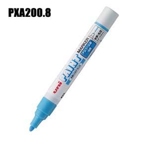 Marcadores para Pizarra Blanca Uni Serie PXA200, 12 Colores, Borrado en Seco, Punta Redonda, Uso en Oficina y Escuela, Tinta Permanente, Punta Redonda de 2.2-2.8mm - Product Image 5