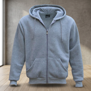 Sweat à capuche tricoté décontracté en coton 100% de haute qualité, tendance, personnalisable (couleur, logo, motifs), impression numérique, écologique - Product Image 3