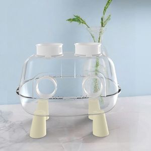 <span class=keywords><strong>Acuario</strong></span> Ecológico Betta <span class=keywords><strong>de</strong></span> Diseño Creativo para Escritorio, Material Grueso para Mascotas, Anti-Caídas, Combinable <span class=keywords><strong>con</strong></span> Todo, para Paisajismo - Product Image 6