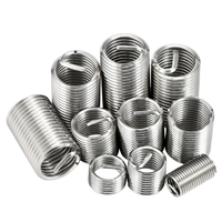 Kit de réparation de filetage Helicoil en acier inoxydable SS304 M12 M14 M16 M18 M20 M22 M24 M27 M30, inserts de filetage métriques pour réparation de filetage, attaches métriques
