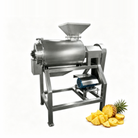 Industriële fabrieks prijs hoge kwaliteit energiebesparende grote capaciteit pulper sapcentrifuge machine voor fruit- en groentepuree