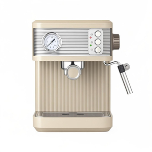 1.8L ชงกาแฟกึ่งอัตโนมัติ850W แบบพกพาระบบอลูมิเนียมชงเอสเปรสโซ่ไฟฟ้ากึ่งอัตโนมัติสำหรับรถยนต์บ้านโรงแรมใช้กลางแจ้ง - Product Image 5